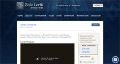 Desktop Screenshot of levitt.tv
