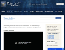 Tablet Screenshot of levitt.tv