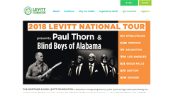 Desktop Screenshot of levitt.org