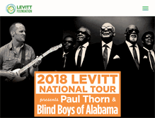 Tablet Screenshot of levitt.org